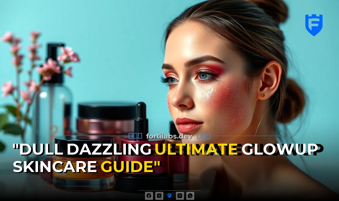 “From Dull to Dazzling: The Ultimate Glow-Up Skincare Guide”