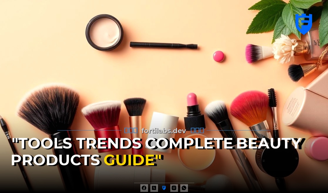 “From Tools to Trends: A Complete Beauty Products Guide”