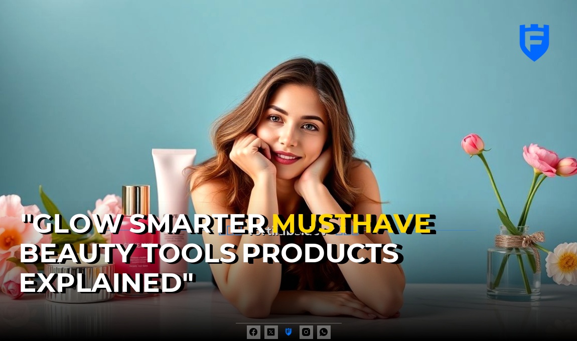 “Glow Smarter: Must-Have Beauty Tools & Products Explained”