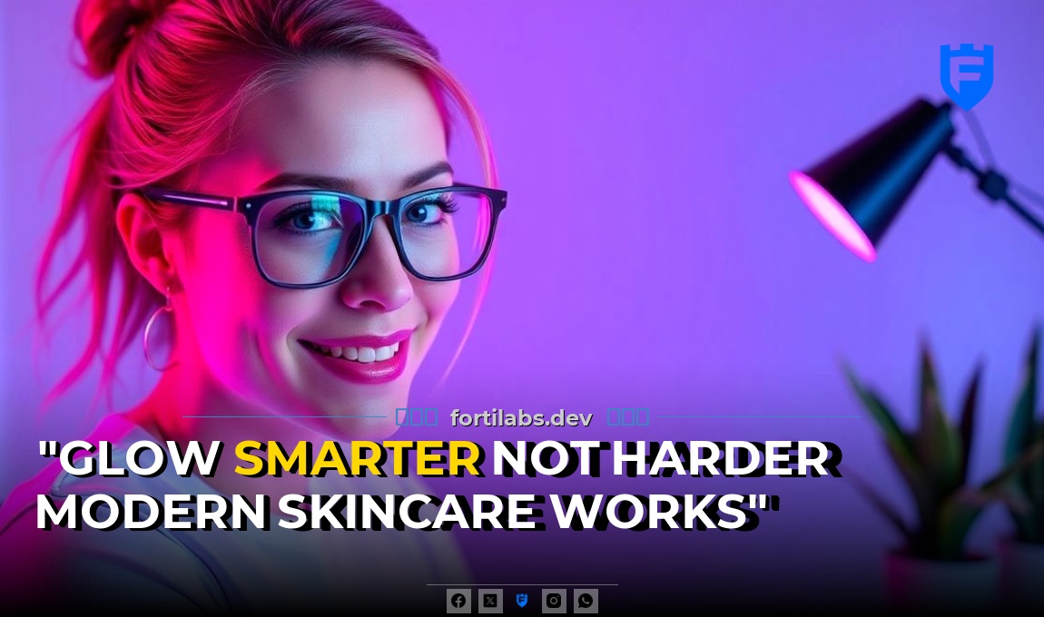 “Glow Smarter, Not Harder: Modern Skincare That Works”