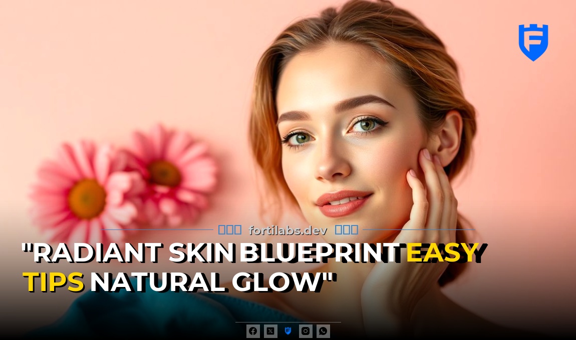 “Radiant Skin Blueprint: Easy Tips for a Natural Glow”
